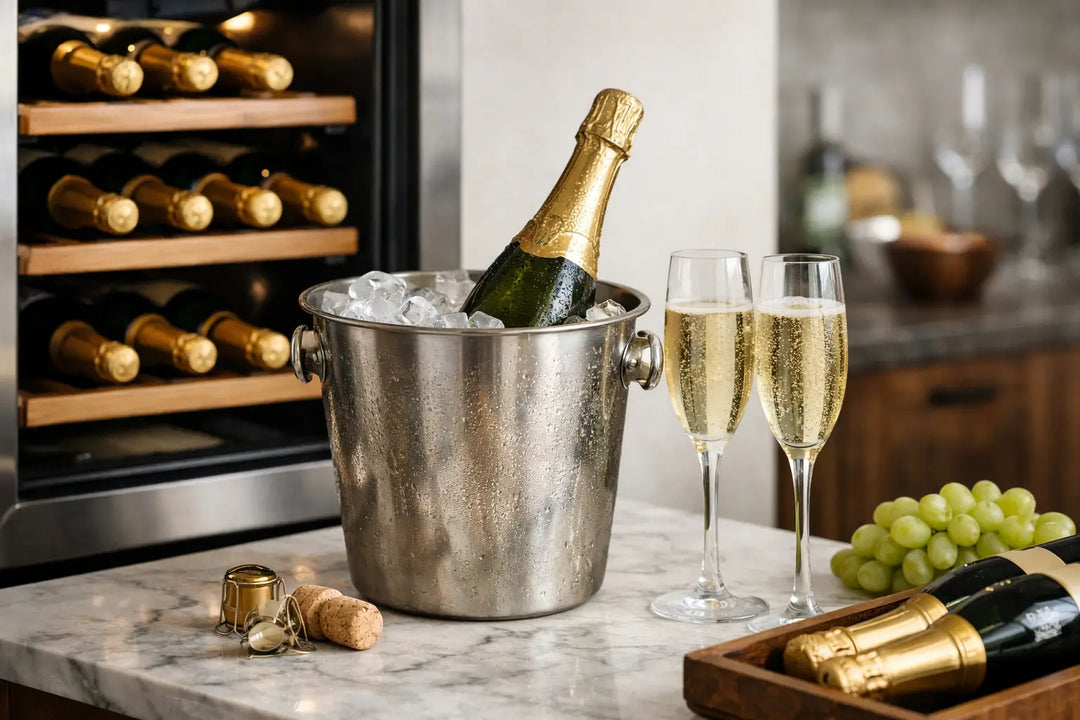 Champagner richtig lagern zuhause und frisch halten