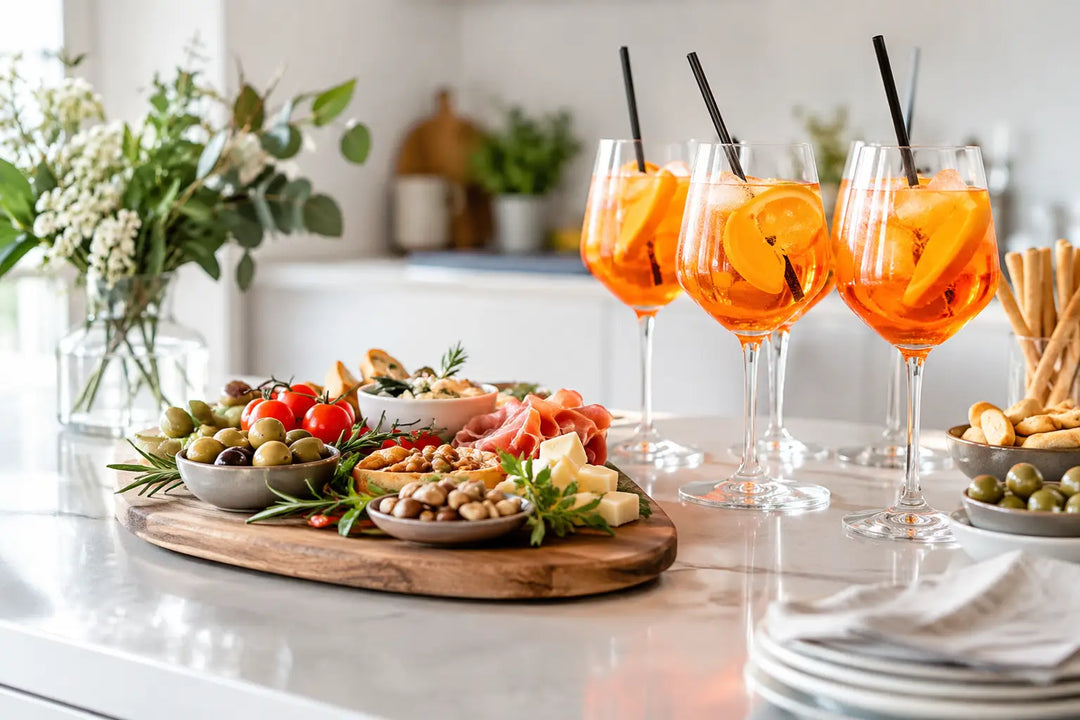 Aperitif für Gäste vorbereiten leicht gemacht