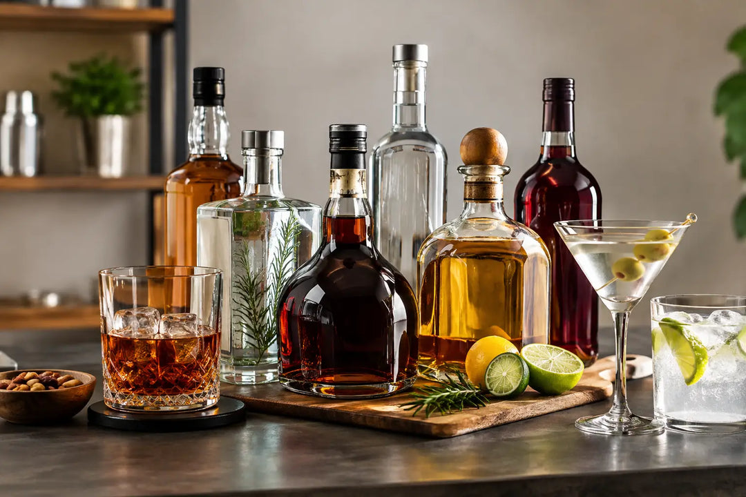 Die besten Spirituosen für deine Hausbar