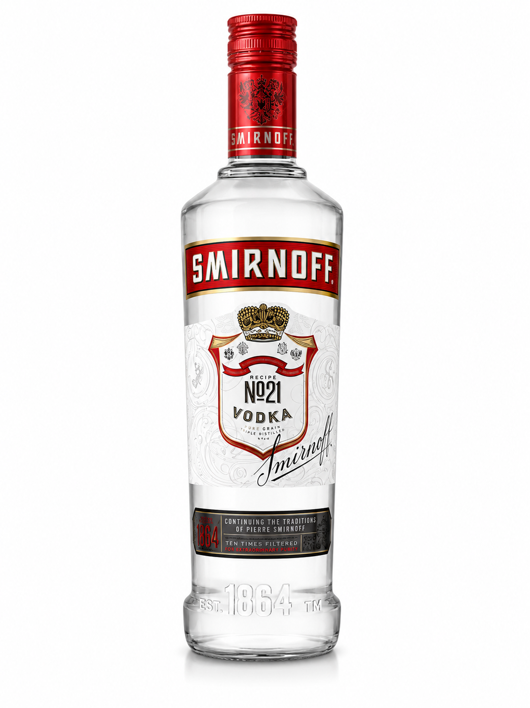 Smirnoff No. 21 Vodka 0,7l – Basis für den Moscow Mule