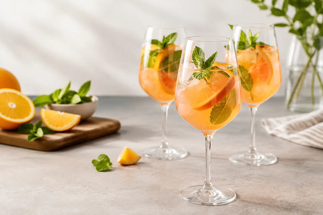 Alkoholfreier Aperitif für Gäste, der begeistert
