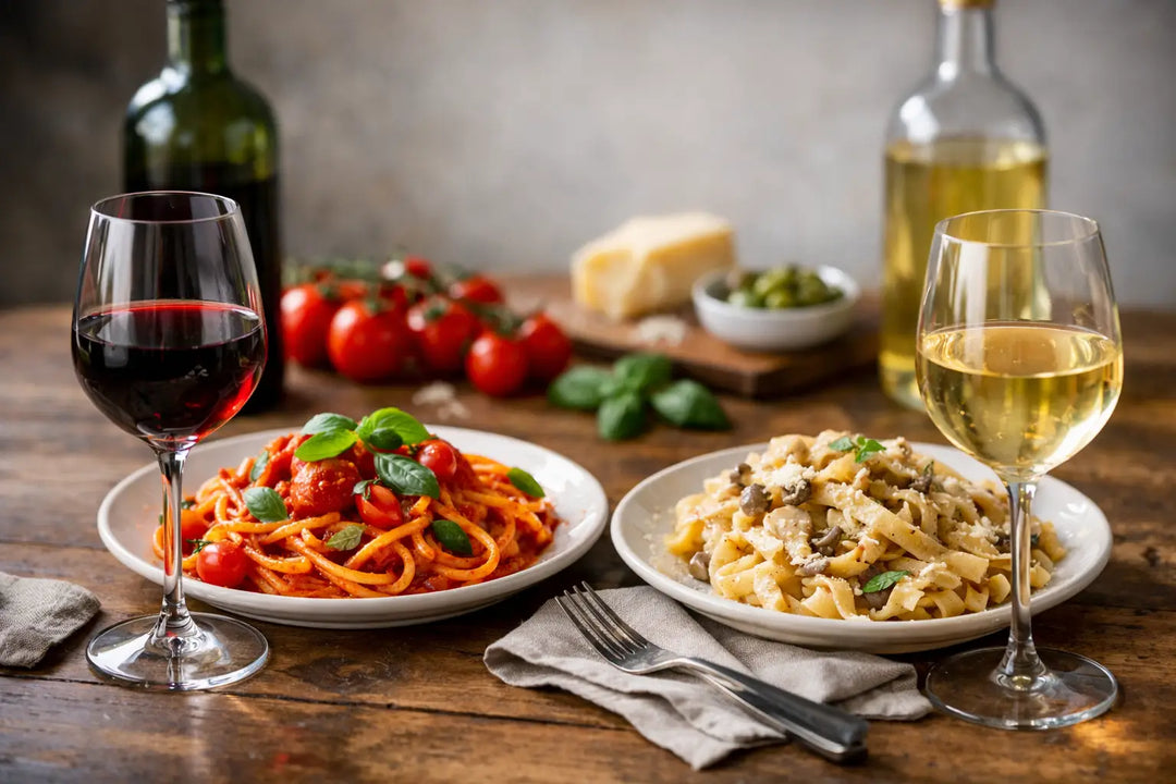 Welcher Wein passt zu Pasta? Die schnelle Weinwahl