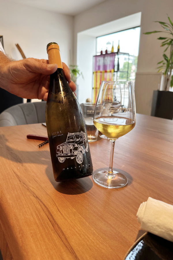 Weinverkostung im Trinkwerk Showroom