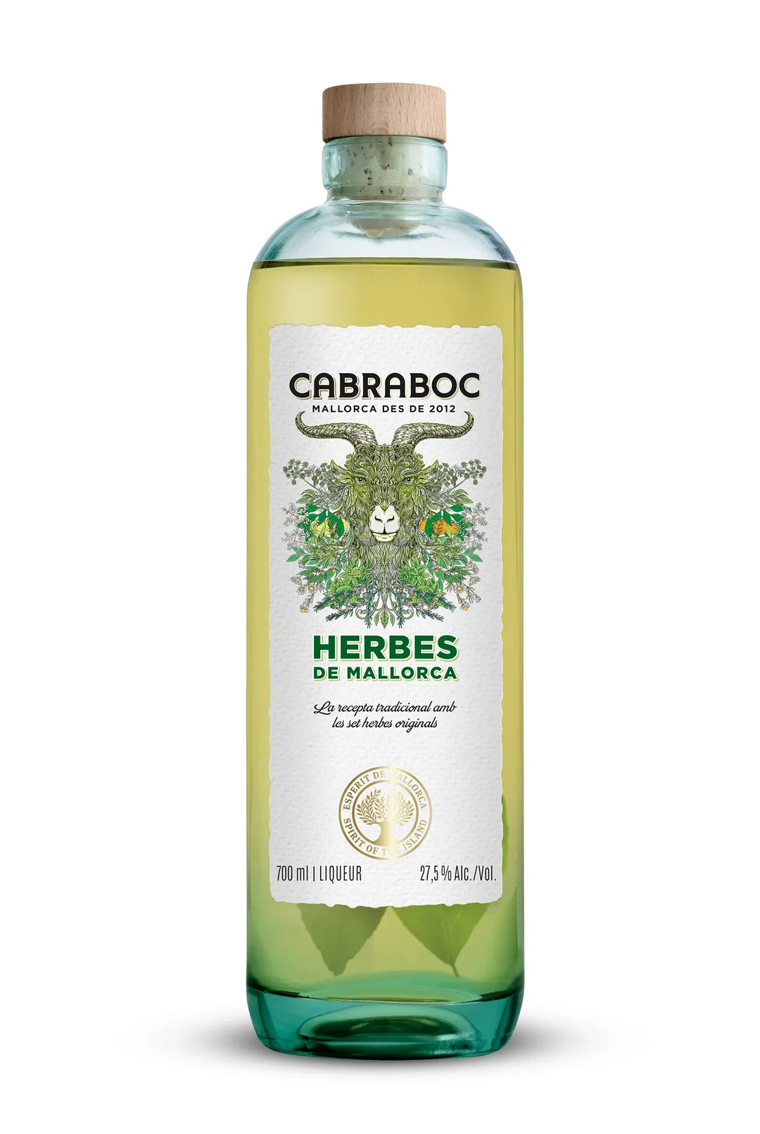 Cabraboc Herbes de Mallorca Flasche Freisteller