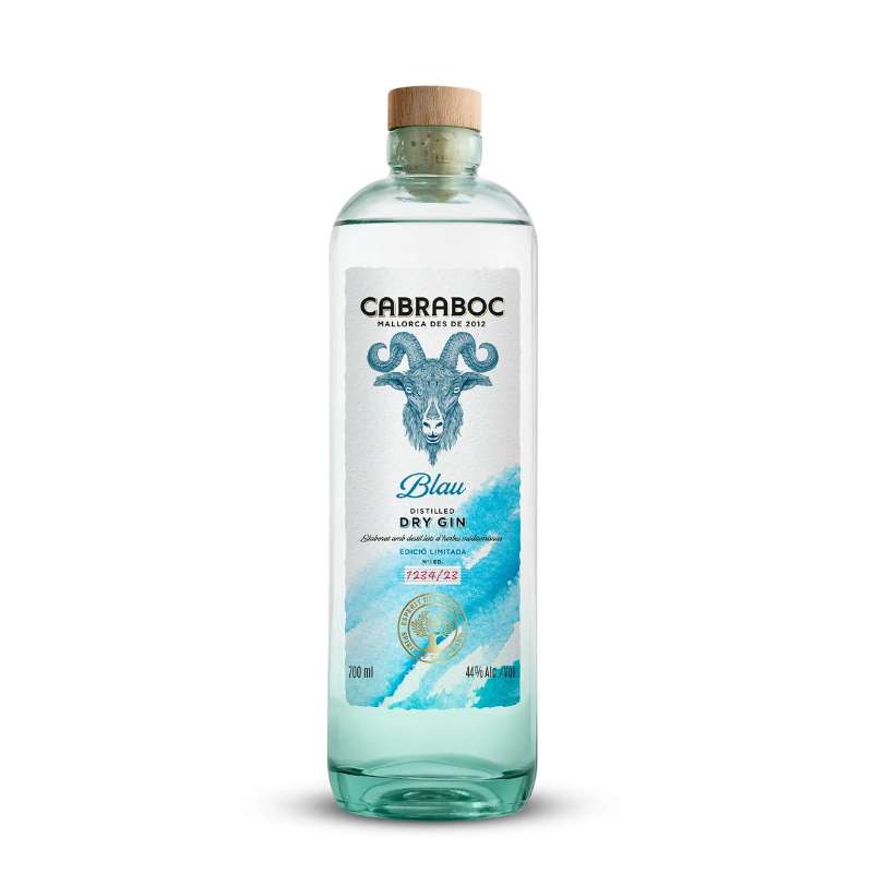 Cabraboc Dry Gin Blau Produktbild