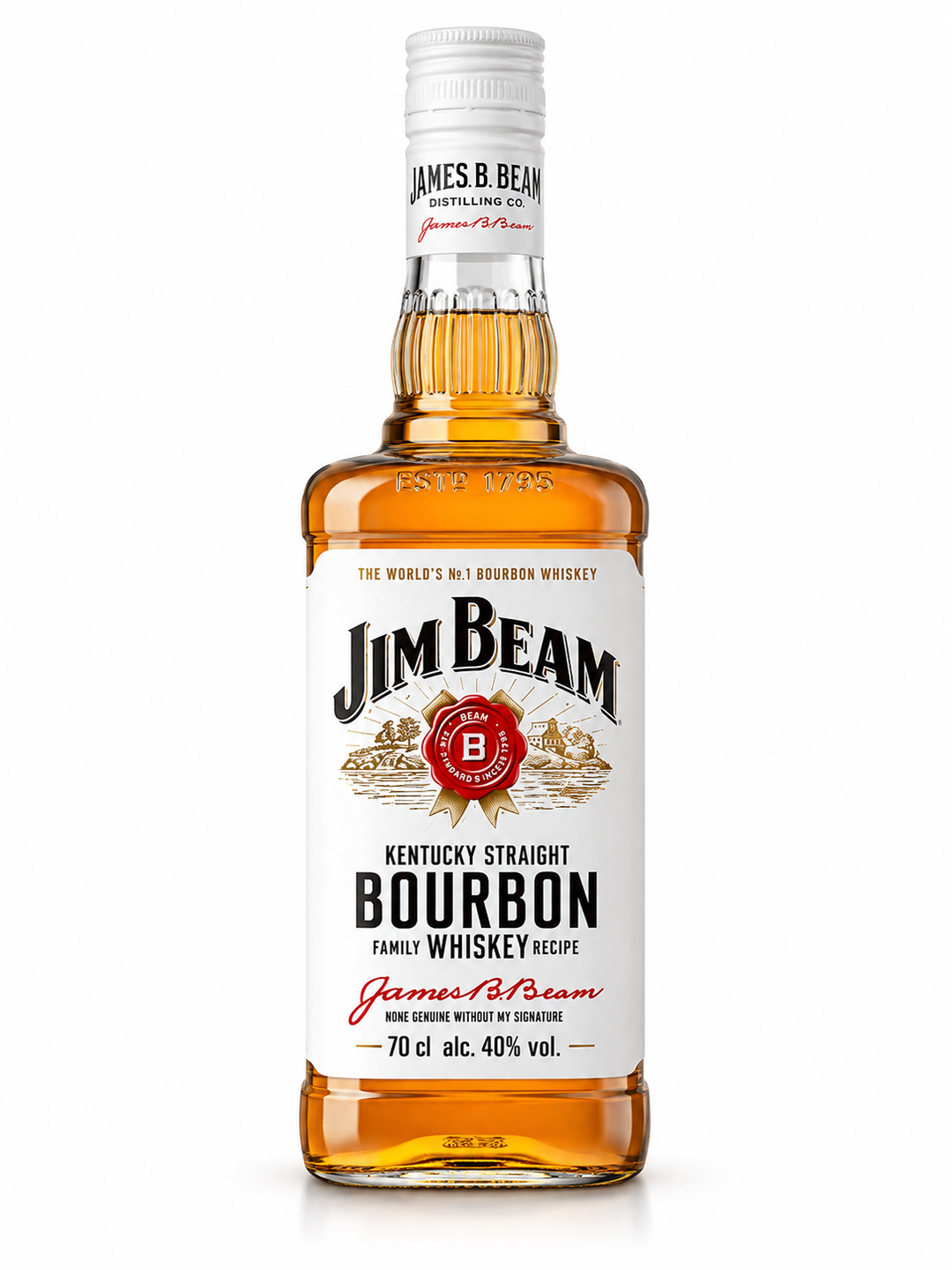 Jim Beam Bourbon Whiskey 0,7l