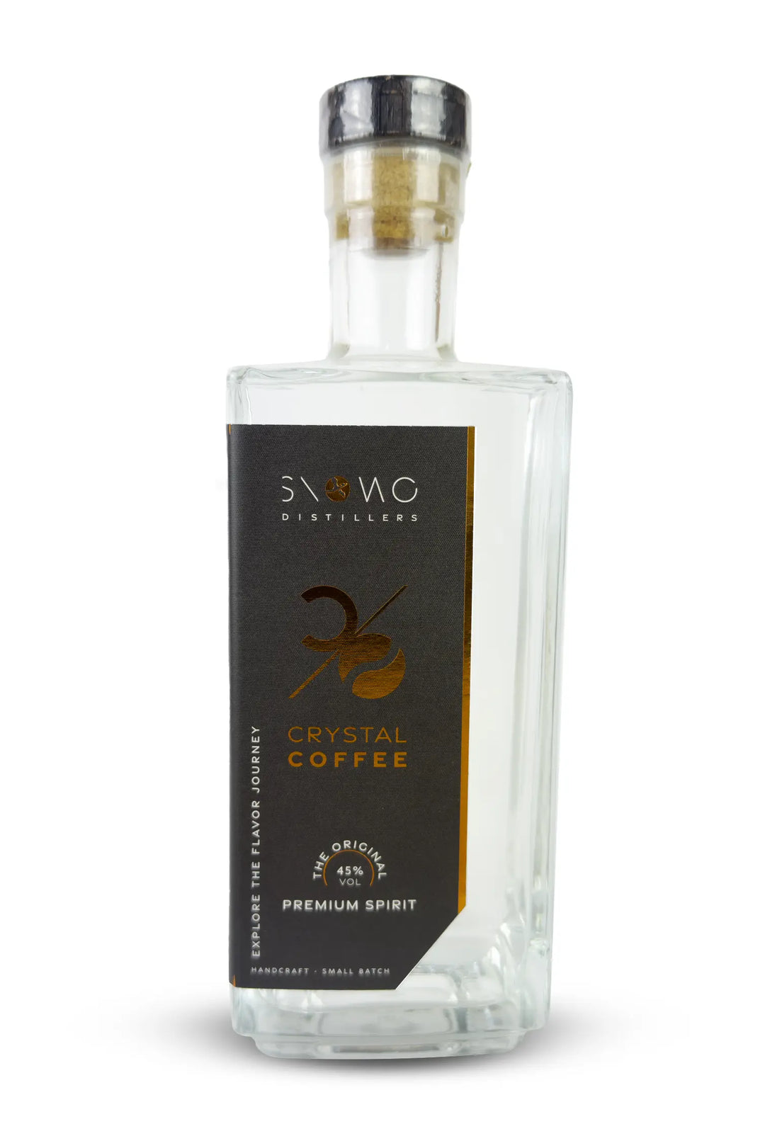 Crystal Coffee Flasche Freisteller