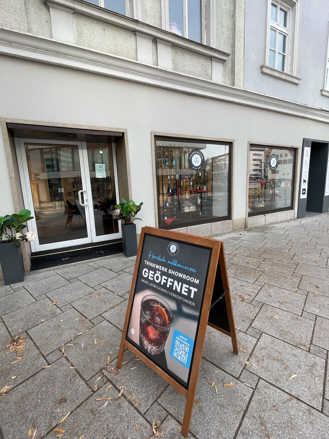 Außenansicht Trinkwerk Laden