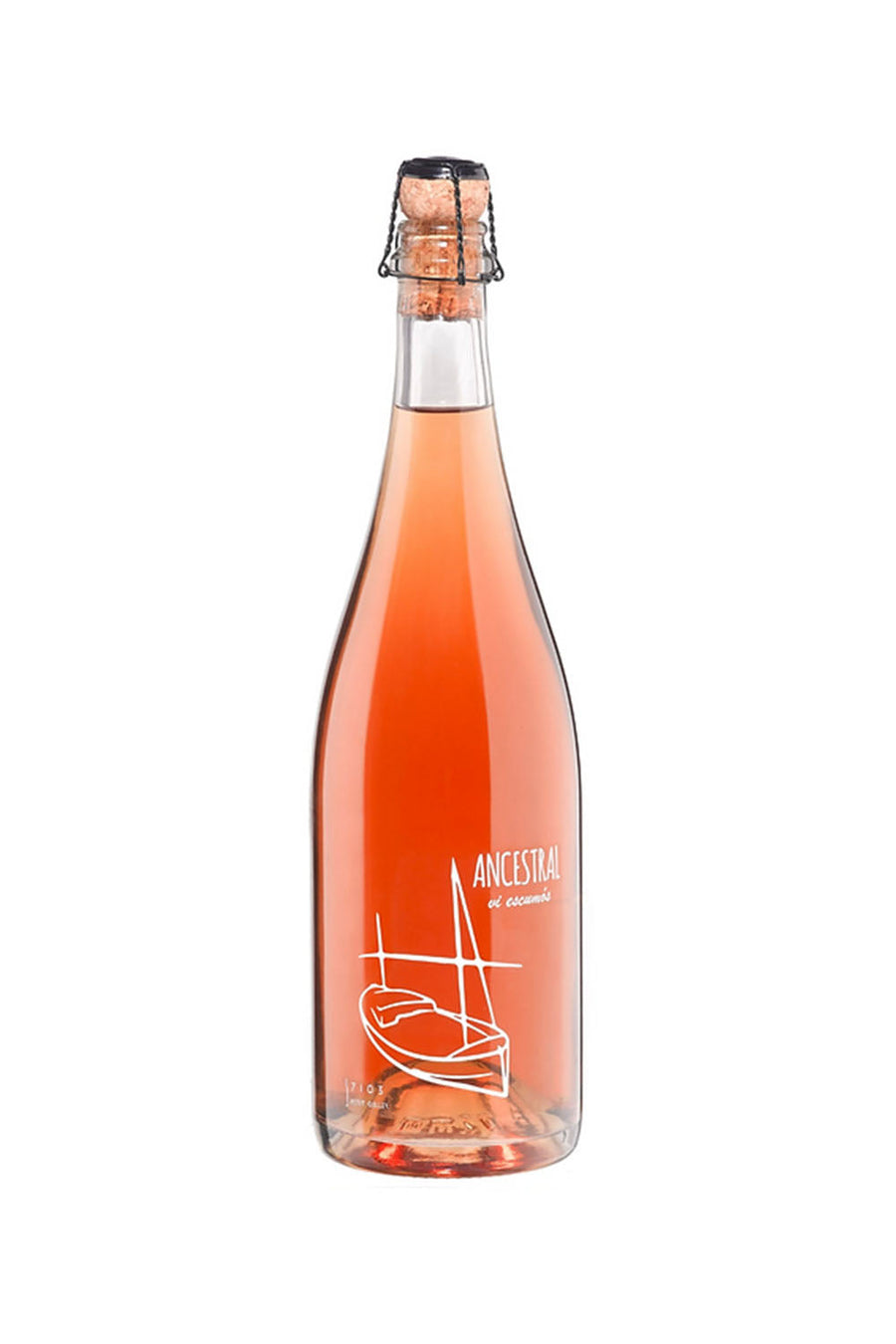 Ancestral Schaumwein Flasche