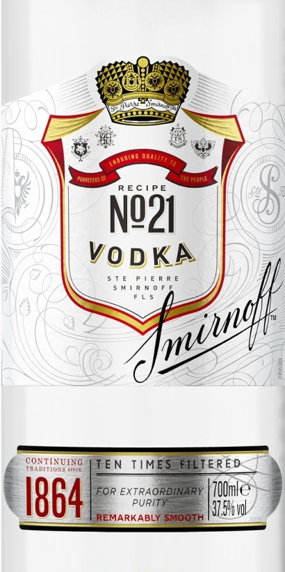 Smirnoff No. 21 Vodka 0,7 l